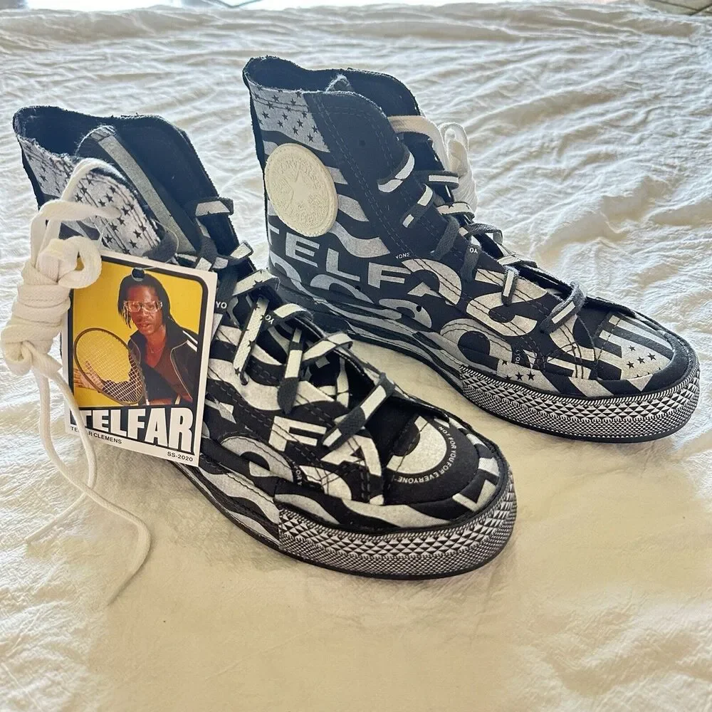 Converse Telfar x Chuck 70 High Stars and Stripes Men's Shoes 169066C